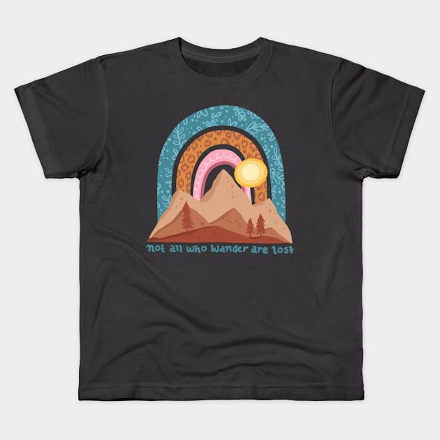 Travel Lover Kids T-Shirt by Alexandra Franzese